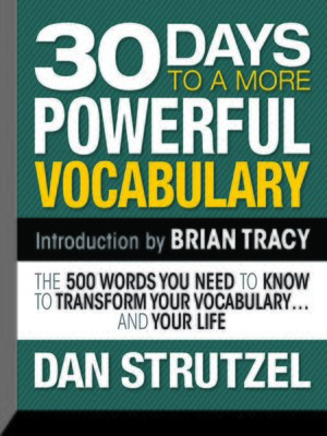 cover image of 30 Days to a More Powerful Vocabulary